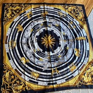 Camrose and Kross zodiac Jackie Kennedy  scarf
